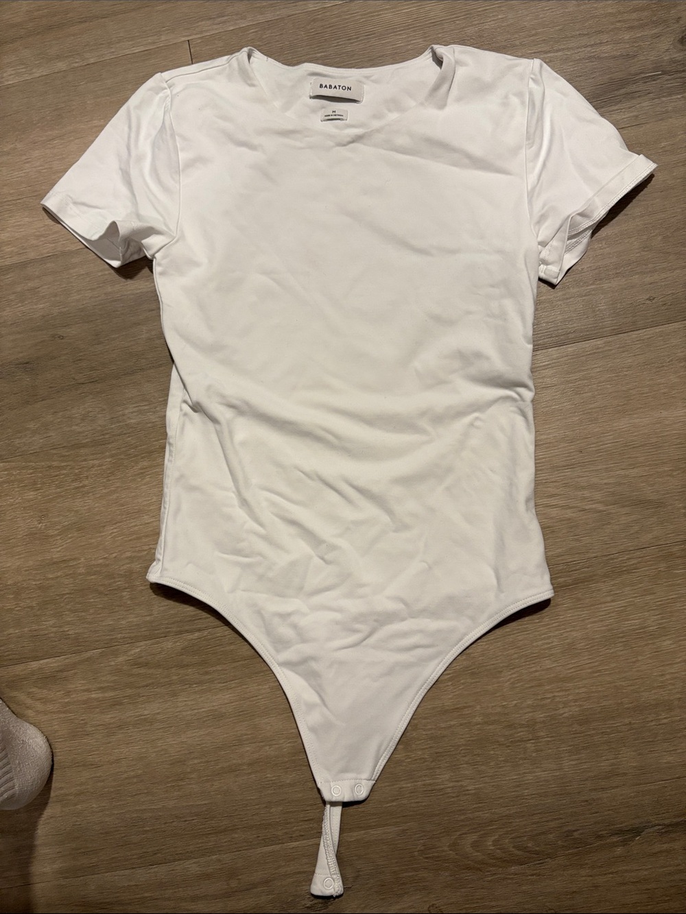 Babaton White Short-Sleeve Kids Bodysuit
